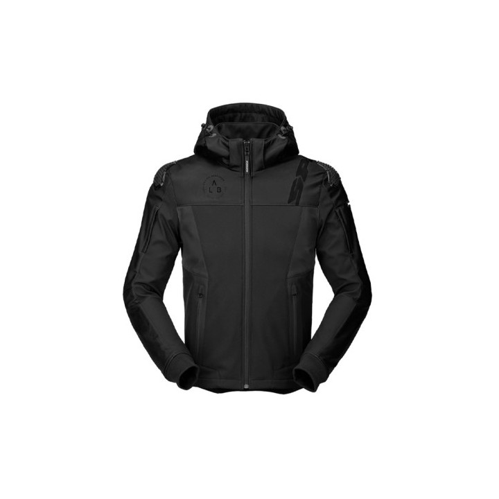 Spidi Μπουφάν Hoodie Warrior H2OUT μαύρο 026