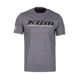 T-Shirt Klim K Corp Gray Frost/Black