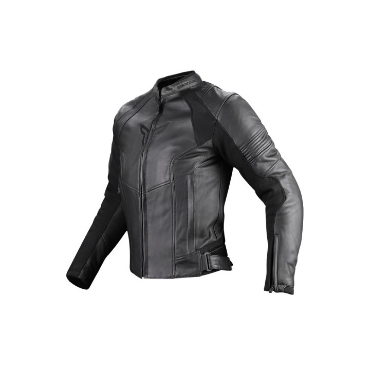 Nordcode Μπουφάν Racer Γυναικείο Δερμάτινο μαύρο