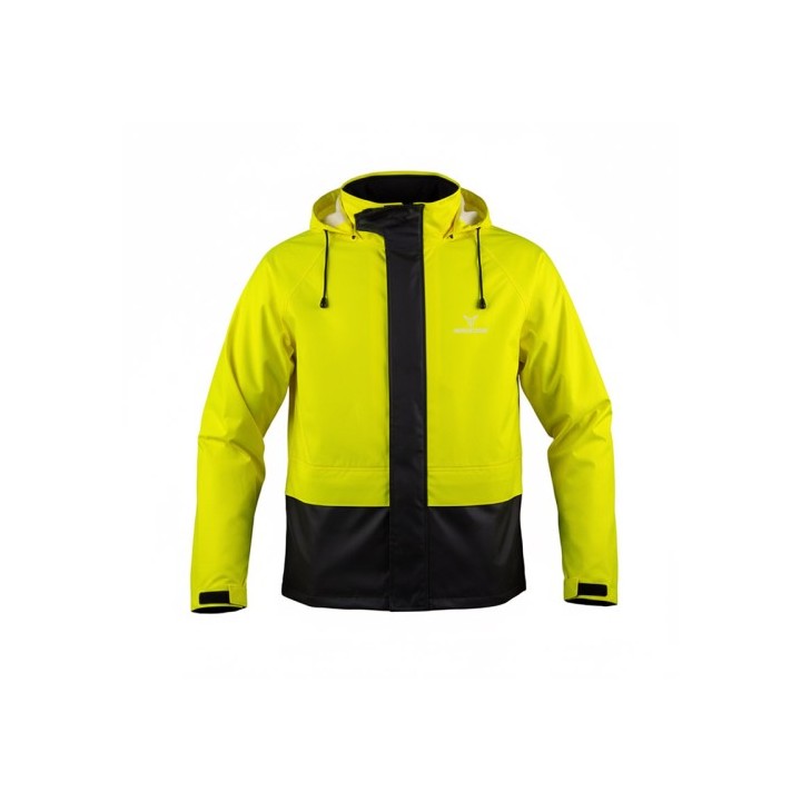 Αδιάβροχο & διαπνέον μπουφάν Nordcode Rain Jacket stretched μαύρο/fluo