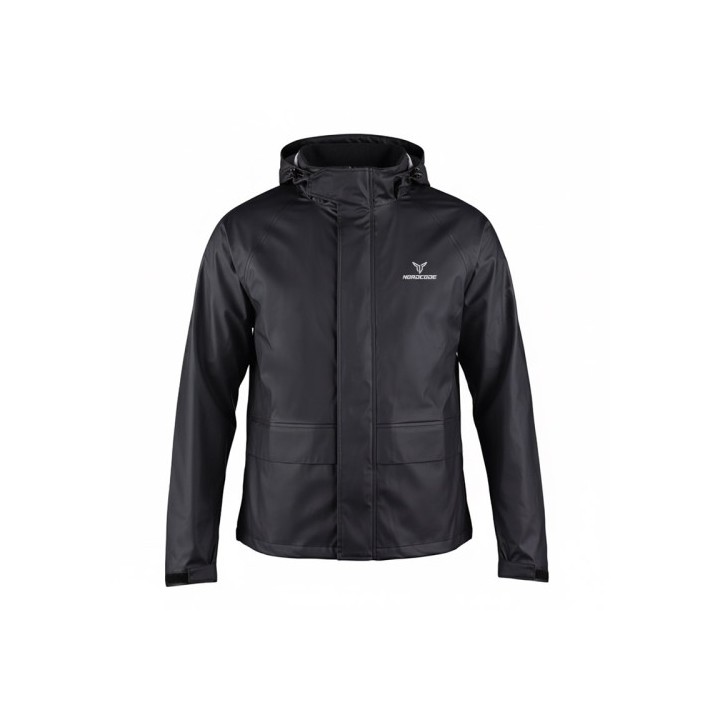 Αδιάβροχο & διαπνέον μπουφάν Nordcode Rain Jacket stretched μαύρο
