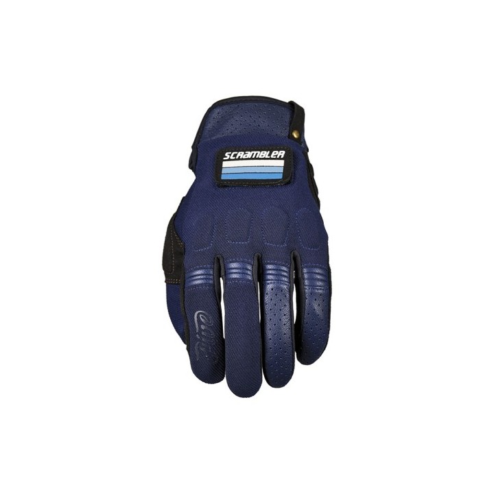 Γάντια Five Scrambler navy/μαύρο vintage