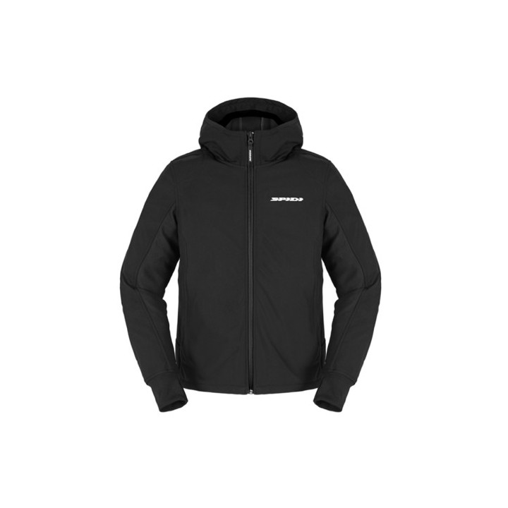 Spidi Μπουφάν Hoodie Evo μαύρο 026