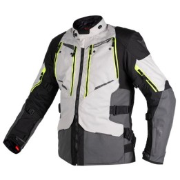 Nordcode Μπουφάν Odyssey light grey/fluo