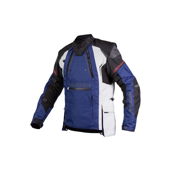 Nordcode Μπουφάν Safari grey/blue