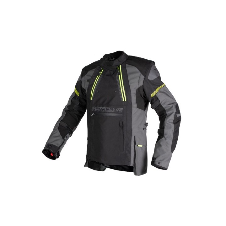 Nordcode Μπουφάν Safari anthracite/fluo