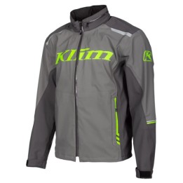 Klim Μπουφάν Enduro S4 Castlerock γκρι/Electrik πράσινο