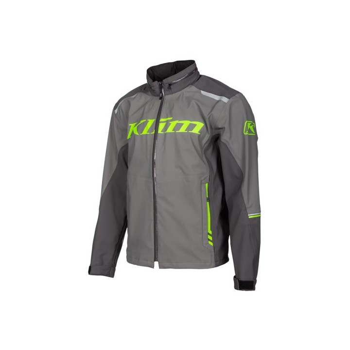 Klim Μπουφάν Enduro S4 Castlerock γκρι/Electrik πράσινο