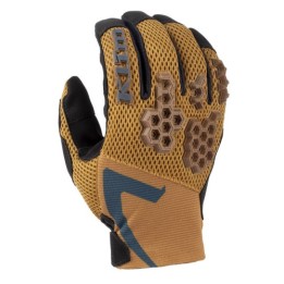 Γάντια Klim Mojave Golden καφέ/πετρόλ