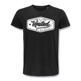 T-shirt Two Wheels Only United μαύρο