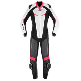 Φόρμα ολόσωμη SPIDI Track Pro Perforated Μάυρο-Φούξια 545