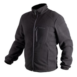 Nordcode ζακέτα Husky Fleece μαύρο