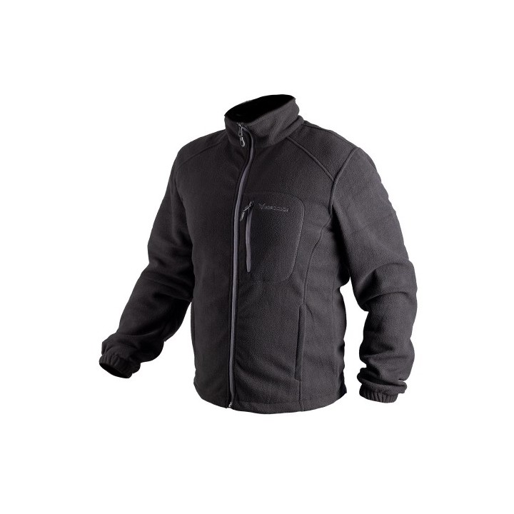 Nordcode ζακέτα Husky Fleece μαύρο