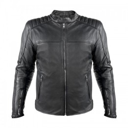 Nordcode Μπουφάν Rebel Δερμάτινο Oversize μαύρο
