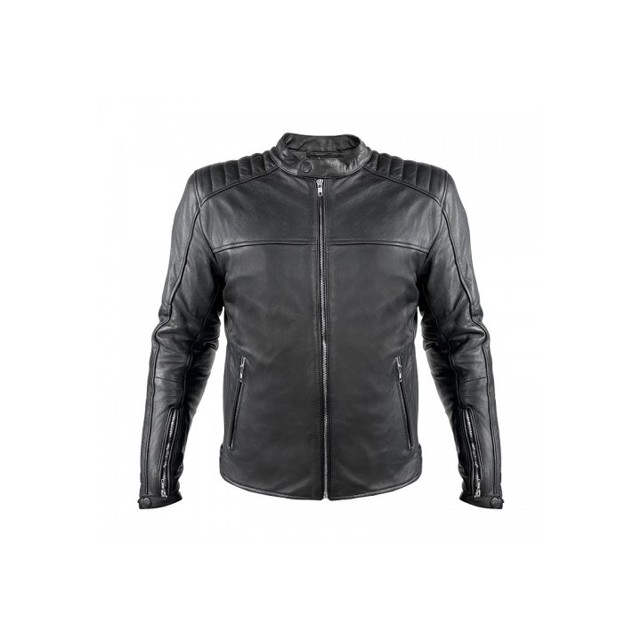 Nordcode Μπουφάν Rebel Δερμάτινο Oversize μαύρο