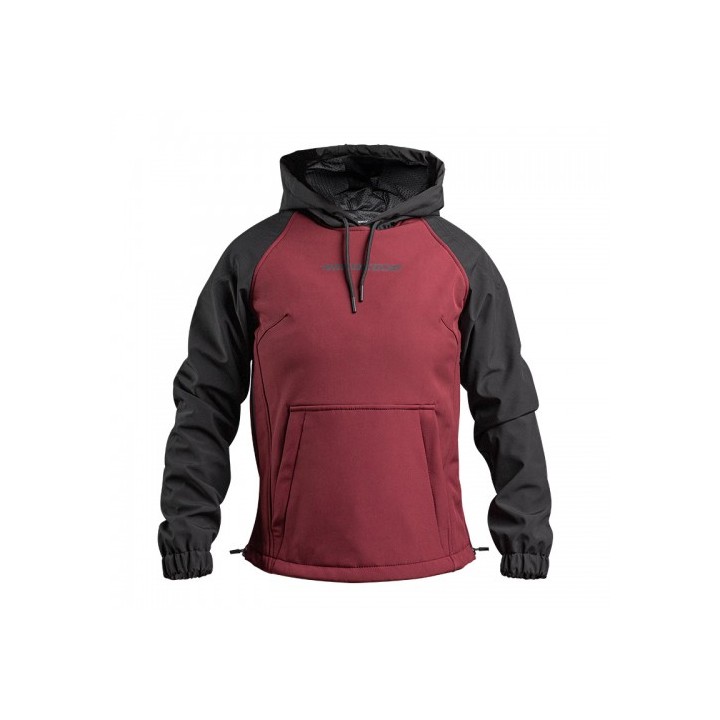 Nordcode Lynx Hoodie Γυναικείο μπορντό/μαύρο