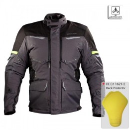 Nordcode Μπουφάν Senegal Oversize σκούρο γκρι/fluo