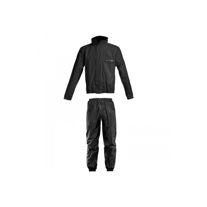 Αδιάβροχο σέτ Acerbis _ Rain Suit Logo_ 16428.090 μαύρο