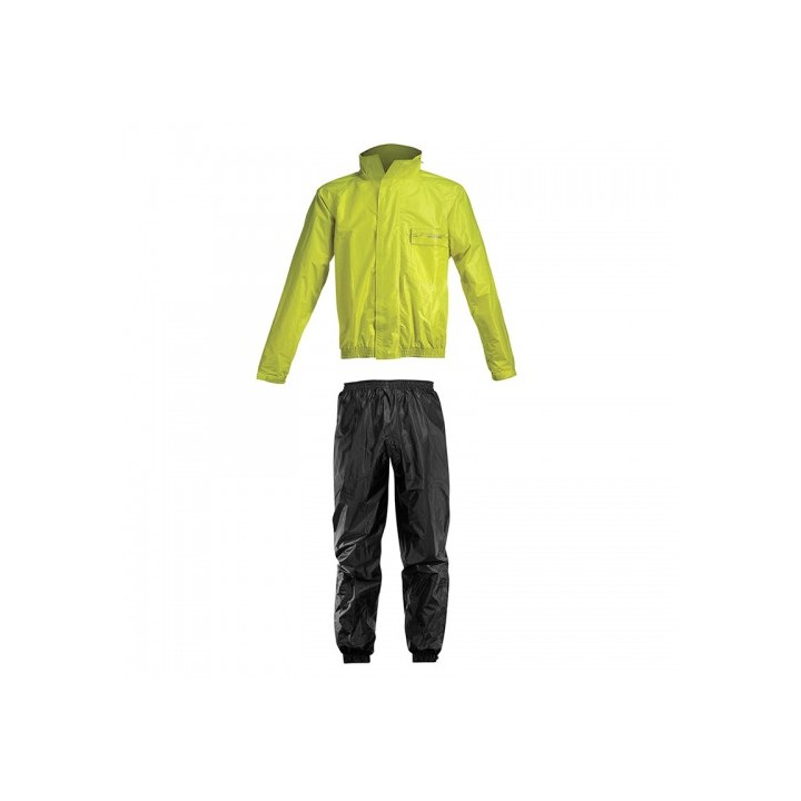 Αδιάβροχο σέτ Acerbis _ Rain Suit Logo_ 16428.318 μαύρο-κίτρινο