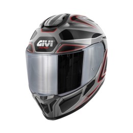 Κράνος Givi H55.1 Zephir black/silver/red gloss (Pinlock + Extra Visor Included)