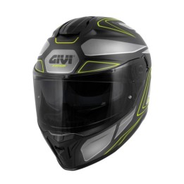 Κράνος Givi H55.1 Zephir black/silver/titanium/fluo yellow matt (Pinlock + Extra Visor Included)