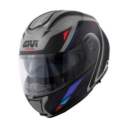 Κράνος Givi X26 Square grey/blue/red matt (Pinlock Included)