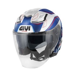 Κράνος Givi X31 white/metal blue/red gloss