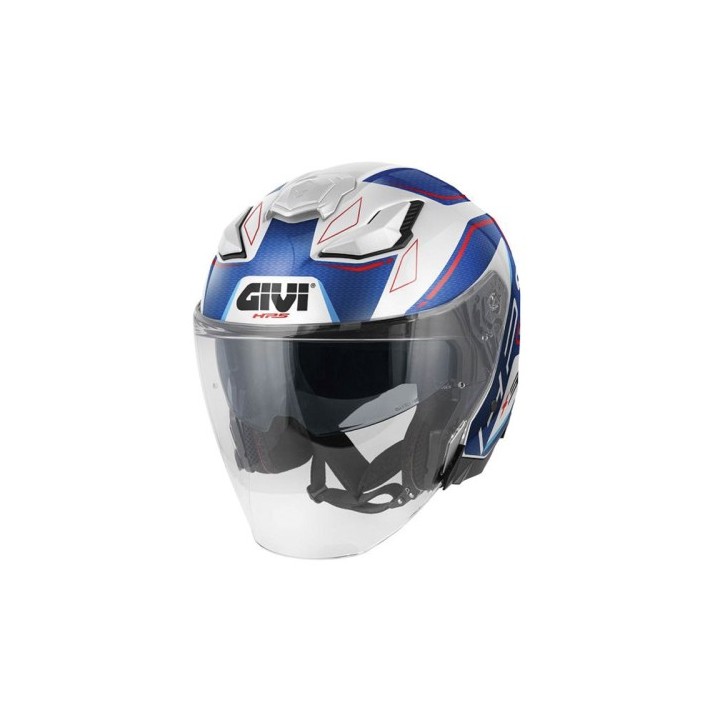 Κράνος Givi X31 white/metal blue/red gloss