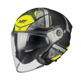 Κράνος MT Cosmo SV S Arrow B3 μαύρο/fluo matt