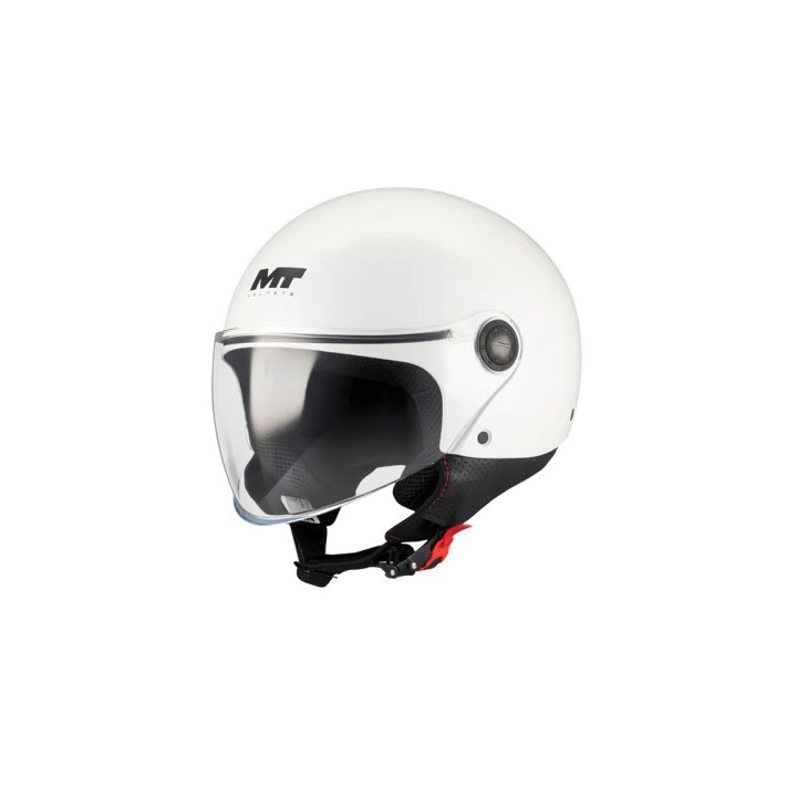 Κράνος MT Street S Pure A0 άσπρο gloss