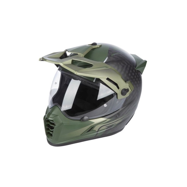 Κράνος Klim Krios Pro Echo Matte Black/Rifle Green/Oil Green