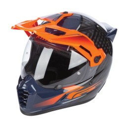 Κράνος Klim Krios Pro Echo Gloss Black/Striking Orange/Petrol
