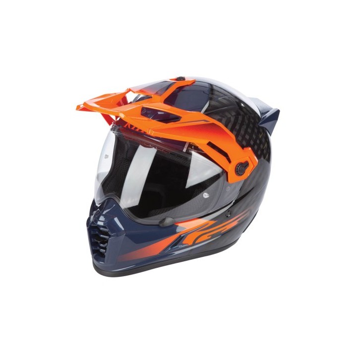 Κράνος Klim Krios Pro Echo Gloss Black/Striking Orange/Petrol
