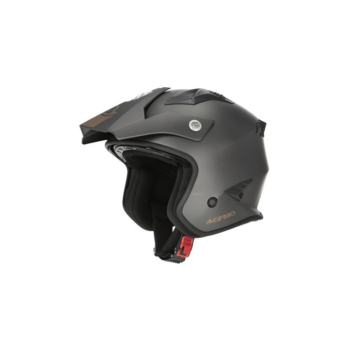 Κράνος Acerbis Jet Aria Metallic 25937.073 σκούρο γκρι