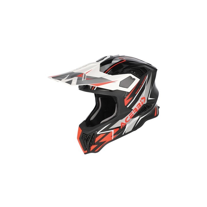 Κράνος Acerbis Airstrike-X 26905.446 μαύρο/πορτοκαλί/fluo