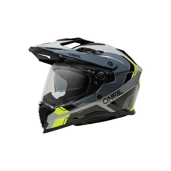 Κράνος ONeal DSRS Nomad V.26 μαύρο/γκρι/neon κίτρινο