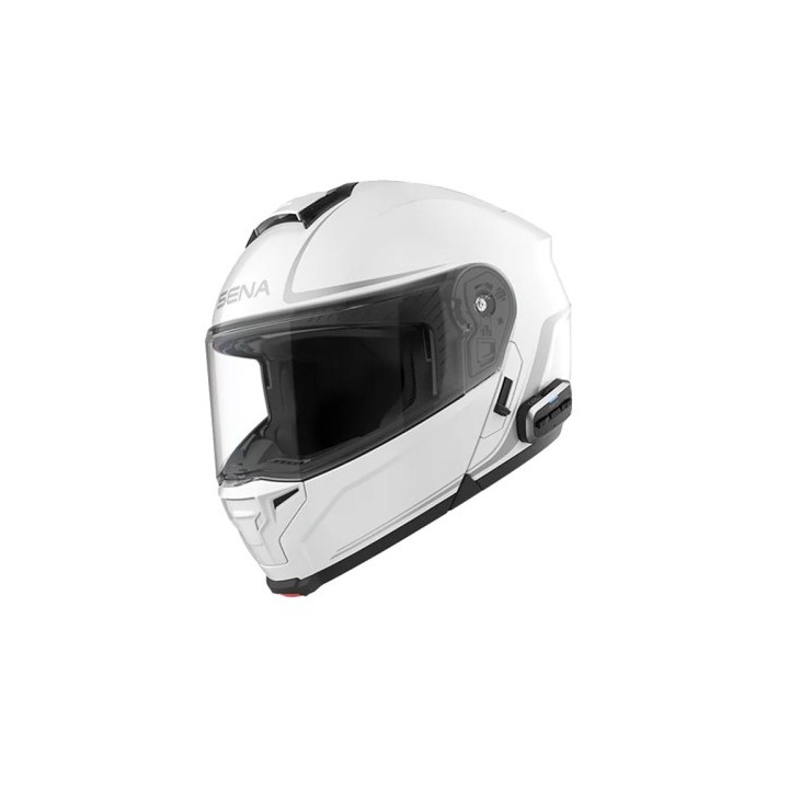 Κράνος Sena Outrush 2 Smart mesh 3.0 & Wave + 2nd gen HD Speakers άσπρο gloss
