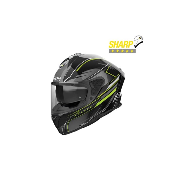 Κράνος Airoh Spark 2 Shadow κίτρινο gloss