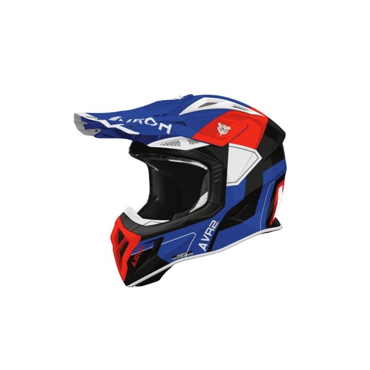 Κράνος Airoh Aviator Ace 2 Shield μπλε/κόκκινο gloss