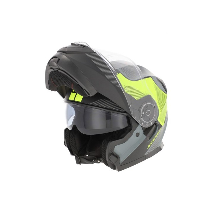 Κράνος Acerbis Serel SV 25201.457 μαύρο/κίτρινο fluo