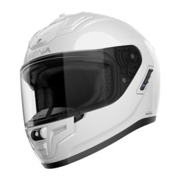 Κράνος Sena Phantom Smart mesh 3.0 & Wave + 2nd gen Harman Kardon άσπρο gloss