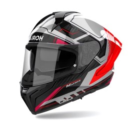 Κράνος Airoh Matryx Rocket κόκκινο fluo gloss