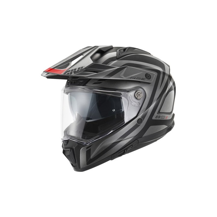 Κράνος Givi H80.1 Apex Black/Titan/Red