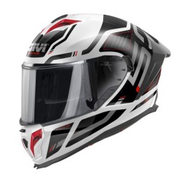Κράνος Givi H50.3 Quasar white/black/red (Pinlock Included)