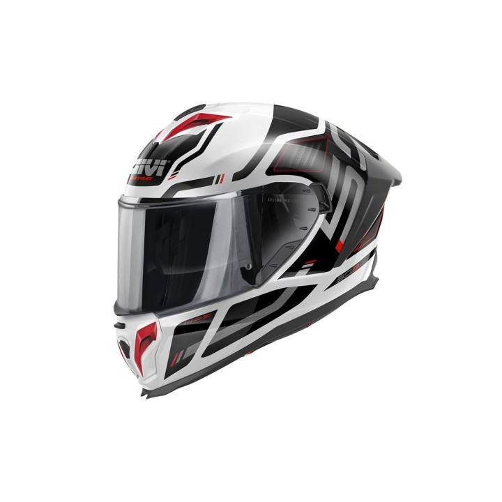 Κράνος Givi H50.3 Quasar white/black/red (Pinlock Included)