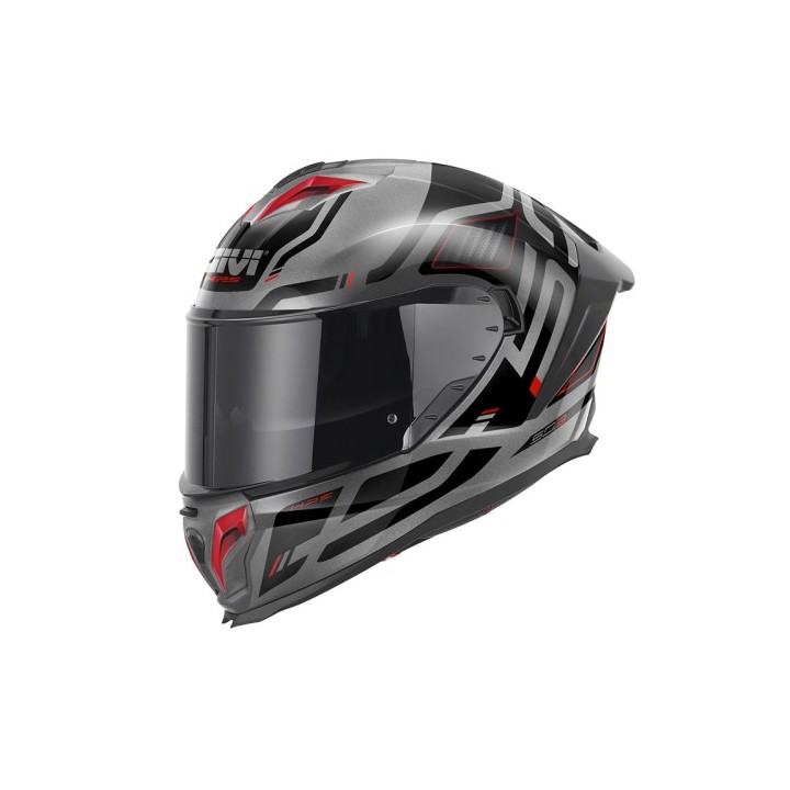 Κράνος Givi H50.3 Quasar titan/black/red (Pinlock Included)