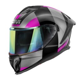 Κράνος Givi H50.3 Vision black/titan/fucsia (Pinlock Included)