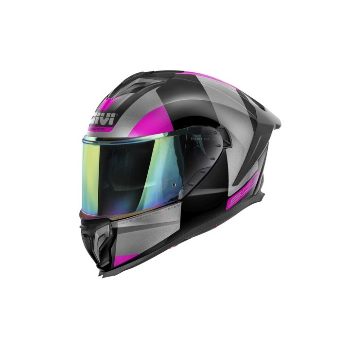 Κράνος Givi H50.3 Vision black/titan/fucsia (Pinlock Included)