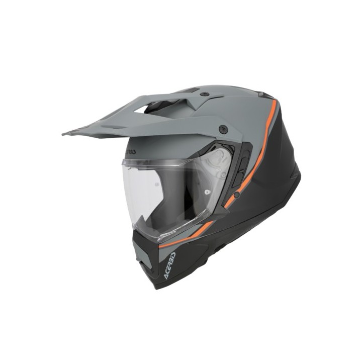 Κράνος Acerbis Assault 26652.446 μαύρο/πορτοκαλί fluo
