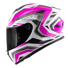 Κράνος Givi 50.X fuchsia/grey/silver/black + Extra Visor
